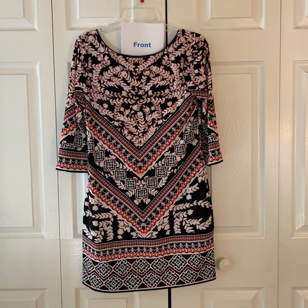 Patterned Jersey dress
